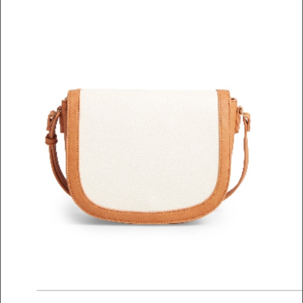 Sole Society Finnigan Faux Leather Crossbody Bag